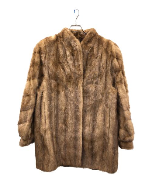SAGA MINK（サガミンク）SAGA MINK (サガミンク) ファーコート ブラウン サイズ:11の古着・服飾アイテム