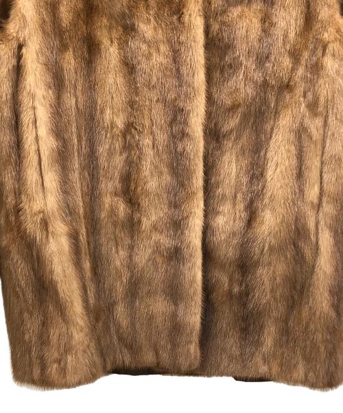 SAGA MINK（サガミンク）SAGA MINK (サガミンク) ファーコート ブラウン サイズ:11の古着・服飾アイテム