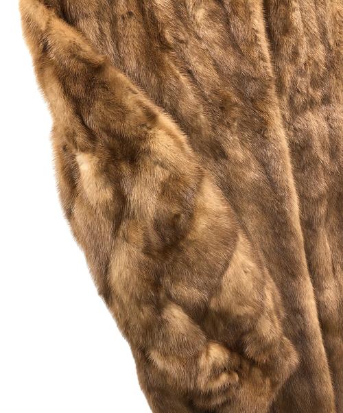 SAGA MINK（サガミンク）SAGA MINK (サガミンク) ファーコート ブラウン サイズ:11の古着・服飾アイテム