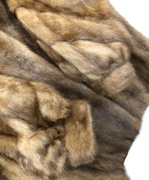 SAGA MINK（サガミンク）SAGA MINK (サガミンク) ファーコート ブラウン サイズ:11の古着・服飾アイテム