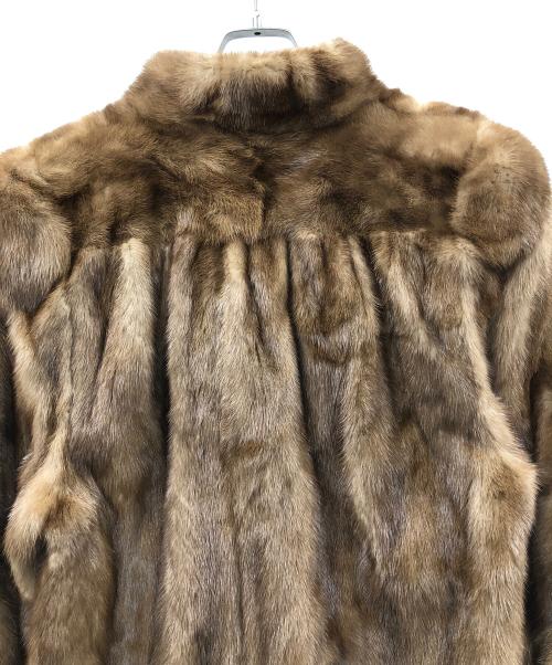 SAGA MINK（サガミンク）SAGA MINK (サガミンク) ファーコート ブラウン サイズ:11の古着・服飾アイテム