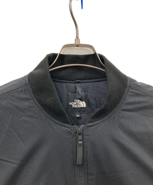 THE NORTH FACE（ザ ノース フェイス）THE NORTH FACE (ザ ノース フェイス) 中綿ジャケット Transit Bomber Jacket（トランジットボンバー） ブラック サイズ:Lの古着・服飾アイテム