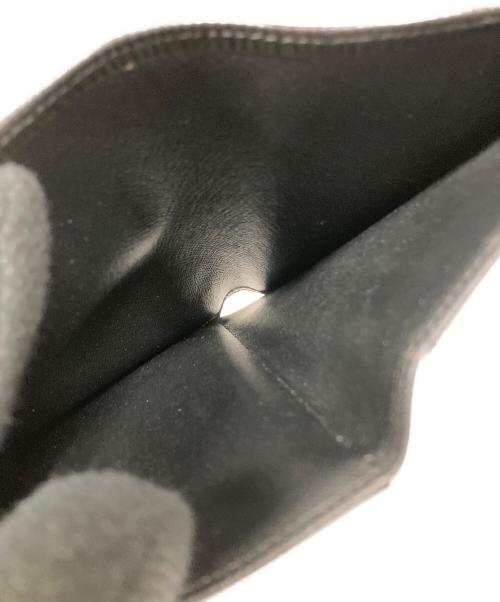 LOUIS VUITTON（ルイ ヴィトン）LOUIS VUITTON (ルイ ヴィトン) 3つ折り財布 エピ ポルトトレゾールエテュイパピエ ブラック サイズ:実寸サイズにご確認ください。の古着・服飾アイテム