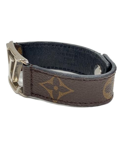 LOUIS VUITTON（ルイ ヴィトン）LOUIS VUITTON (ルイ ヴィトン) ブレスレット ホッケンハイム モノグラム ブラウン サイズ:実寸サイズにてご確認ください。の古着・服飾アイテム