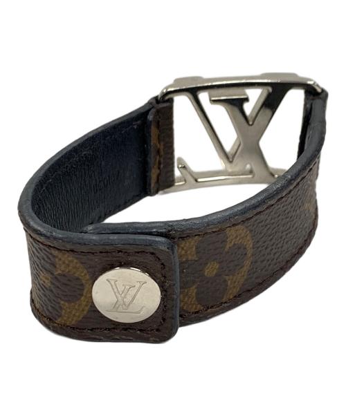 LOUIS VUITTON（ルイ ヴィトン）LOUIS VUITTON (ルイ ヴィトン) ブレスレット ホッケンハイム モノグラム ブラウン サイズ:実寸サイズにてご確認ください。の古着・服飾アイテム