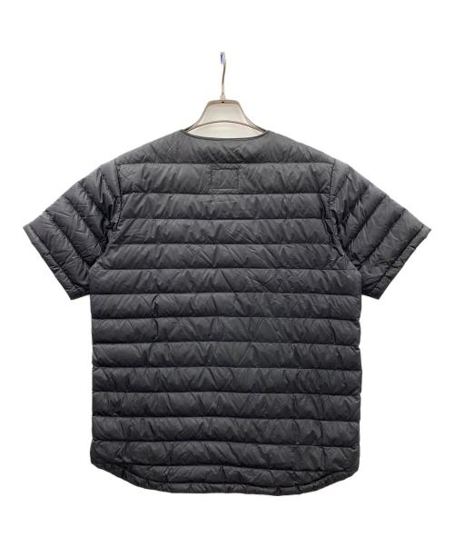 NANGA（ナンガ）NANGA (ナンガ) 半袖ダウンジャケット ブラック サイズ:Mの古着・服飾アイテム