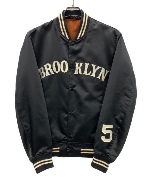 whitesville（ホワイツビル）whitesville (ホワイツビル) ジャケット スタジャン ブラック サイズ:38の古着・服飾アイテム