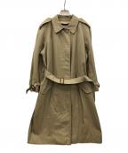 BURBERRYバーバリー）の古着「ステンカラーコート」｜カーキ