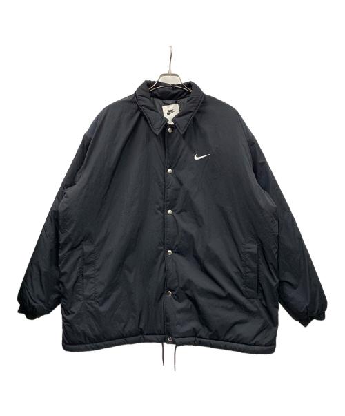 NIKE（ナイキ）NIKE (ナイキ) ナイロンジャケット FILLED JKT COACHES（フィルド ジャケット コーチ） ブラック サイズ:Lの古着・服飾アイテム
