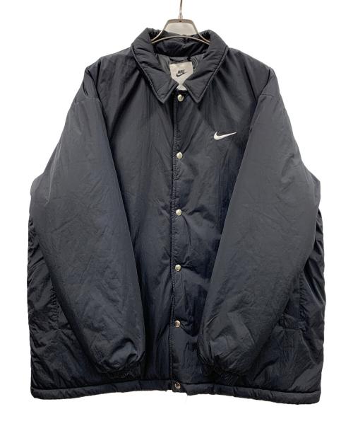 NIKE（ナイキ）NIKE (ナイキ) ナイロンジャケット FILLED JKT COACHES（フィルド ジャケット コーチ） ブラック サイズ:Lの古着・服飾アイテム