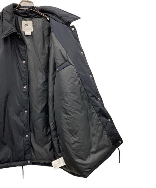 NIKE（ナイキ）NIKE (ナイキ) ナイロンジャケット FILLED JKT COACHES（フィルド ジャケット コーチ） ブラック サイズ:Lの古着・服飾アイテム