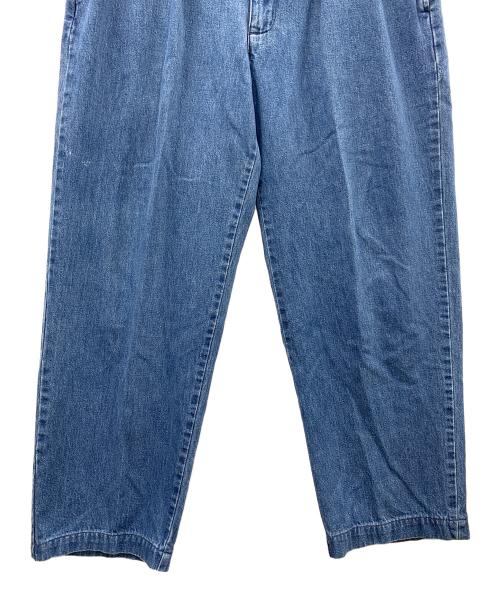 POLO RALPH LAUREN（ポロ・ラルフローレン）POLO RALPH LAUREN (ポロ・ラルフローレン) ツータックデニムパンツ インディゴ サイズ:33✕30　の古着・服飾アイテム