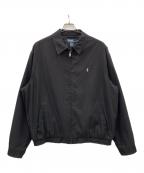 POLO RALPH LAURENポロ・ラルフローレン）の古着「スイングトップ」｜ブラック