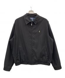 POLO RALPH LAUREN（ポロ・ラルフローレン）の古着「スイングトップ」｜ブラック