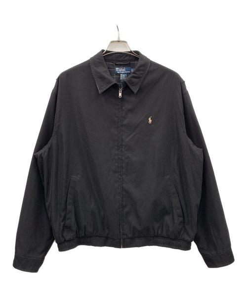 POLO RALPH LAUREN（ポロ・ラルフローレン）POLO RALPH LAUREN (ポロ・ラルフローレン) スイングトップ ブラック サイズ:Lの古着・服飾アイテム