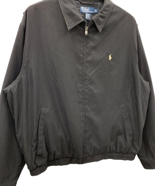 POLO RALPH LAUREN（ポロ・ラルフローレン）POLO RALPH LAUREN (ポロ・ラルフローレン) スイングトップ ブラック サイズ:Lの古着・服飾アイテム
