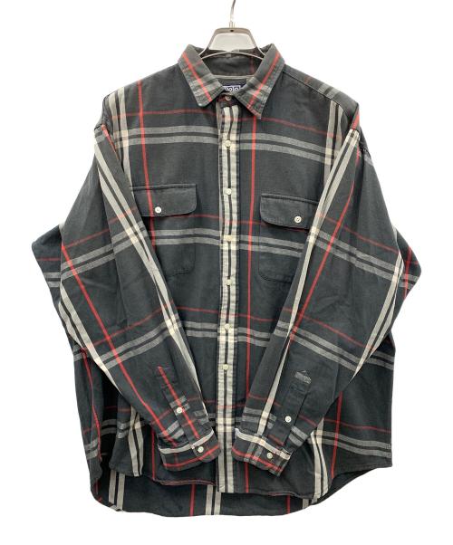 POLO RALPH LAUREN（ポロ・ラルフローレン）POLO RALPH LAUREN (ポロ・ラルフローレン) シャツ チャコールグレー サイズ:XLの古着・服飾アイテム