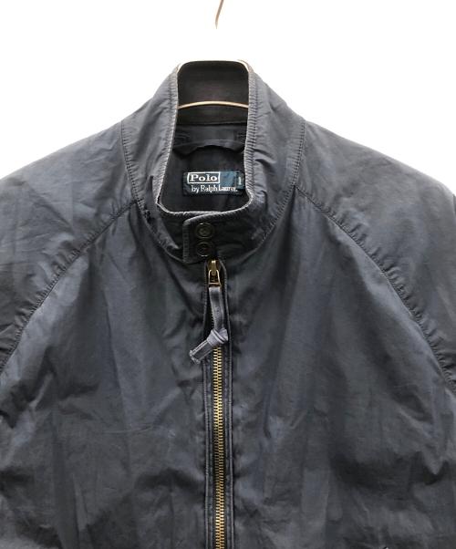 POLO RALPH LAUREN（ポロ・ラルフローレン）POLO RALPH LAUREN (ポロ・ラルフローレン) スタンドカラージャケット ネイビー サイズ:Lの古着・服飾アイテム