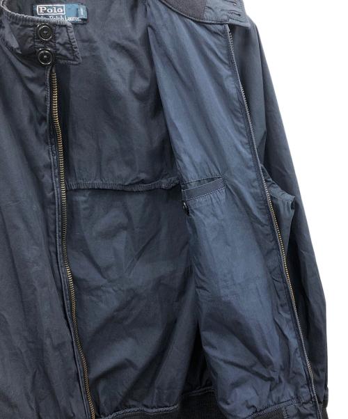 POLO RALPH LAUREN（ポロ・ラルフローレン）POLO RALPH LAUREN (ポロ・ラルフローレン) スタンドカラージャケット ネイビー サイズ:Lの古着・服飾アイテム