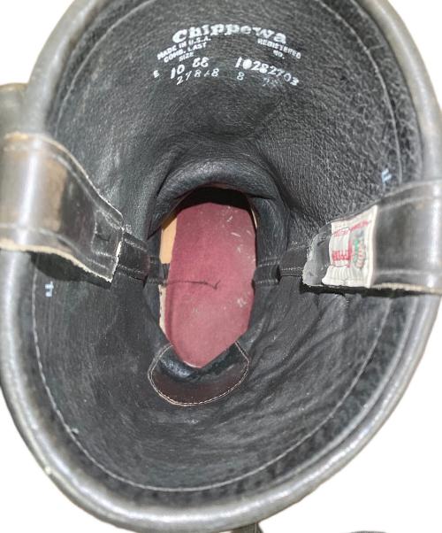 CHIPPEWA（チペワ）CHIPPEWA (チペワ) ハーネスブーツ ブラック サイズ:実寸サイズにご確認ください。の古着・服飾アイテム