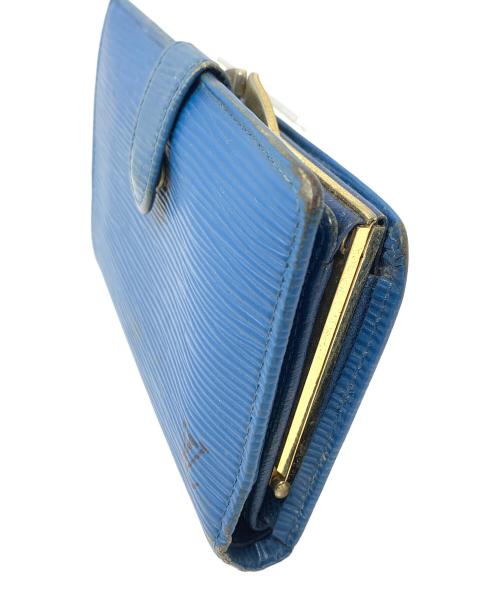 LOUIS VUITTON（ルイ ヴィトン）LOUIS VUITTON (ルイ ヴィトン) 2つ折り財布 エピ ポルトフォイユ ヴィエノワ ブルー サイズ:実寸サイズにてご確認下さい。の古着・服飾アイテム