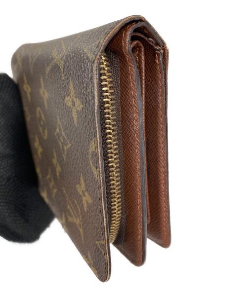 LOUIS VUITTON（ルイ ヴィトン）LOUIS VUITTON (ルイ ヴィトン) 2つ折り財布 モノグラム ポルトパピエ・ジップ サイズ:実寸サイズにてご確認ください。の古着・服飾アイテム
