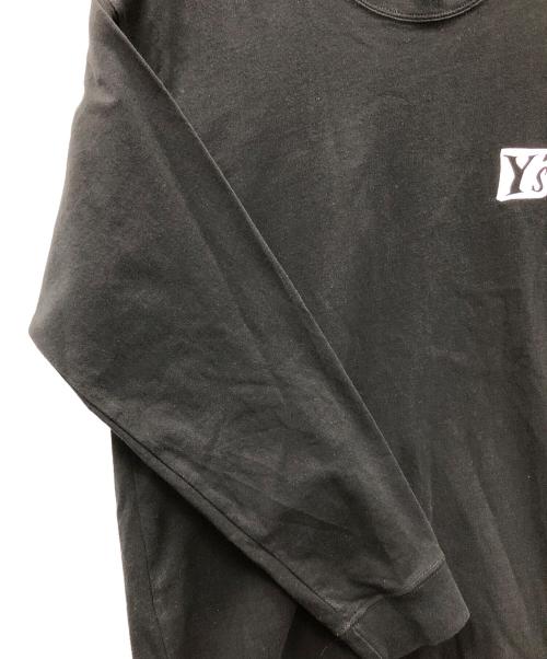 Y's（ワイズ）Y's (ワイズ) New Era (ニューエラ) 長袖Tシャツ ブラック サイズ:LARGEの古着・服飾アイテム
