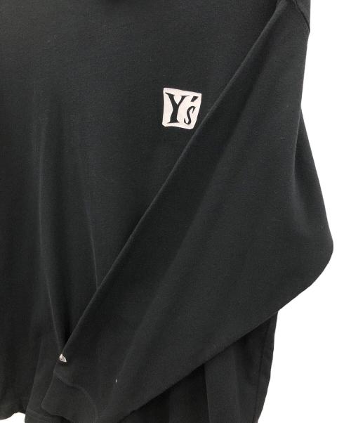 Y's（ワイズ）Y's (ワイズ) New Era (ニューエラ) 長袖Tシャツ ブラック サイズ:LARGEの古着・服飾アイテム