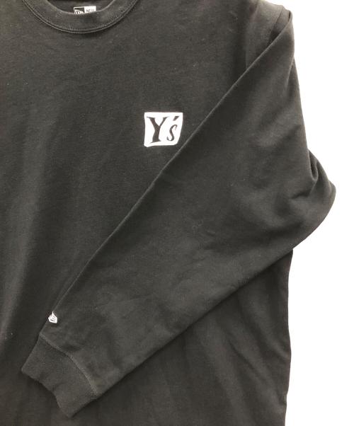 Y's（ワイズ）Y's (ワイズ) New Era (ニューエラ) 長袖Tシャツ ブラック サイズ:LARGEの古着・服飾アイテム
