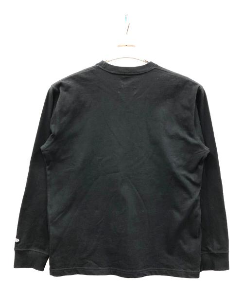 Y's（ワイズ）Y's (ワイズ) New Era (ニューエラ) 長袖Tシャツ ブラック サイズ:LARGEの古着・服飾アイテム