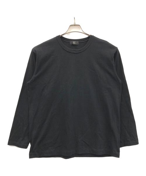 Y's（ワイズ）Y's (ワイズ) バックロゴカットソー ブラック サイズ:4の古着・服飾アイテム