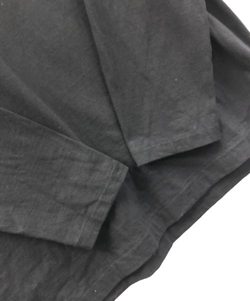 Y's（ワイズ）Y's (ワイズ) バックロゴカットソー ブラック サイズ:4の古着・服飾アイテム