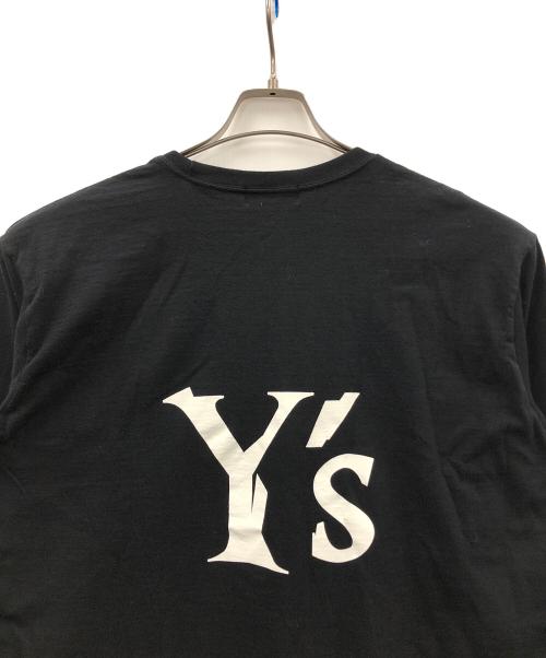 Y's（ワイズ）Y's (ワイズ) バックロゴカットソー ブラック サイズ:4の古着・服飾アイテム