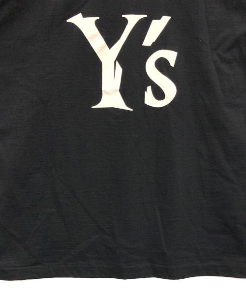Y's（ワイズ）Y's (ワイズ) バックロゴカットソー ブラック サイズ:4の古着・服飾アイテム