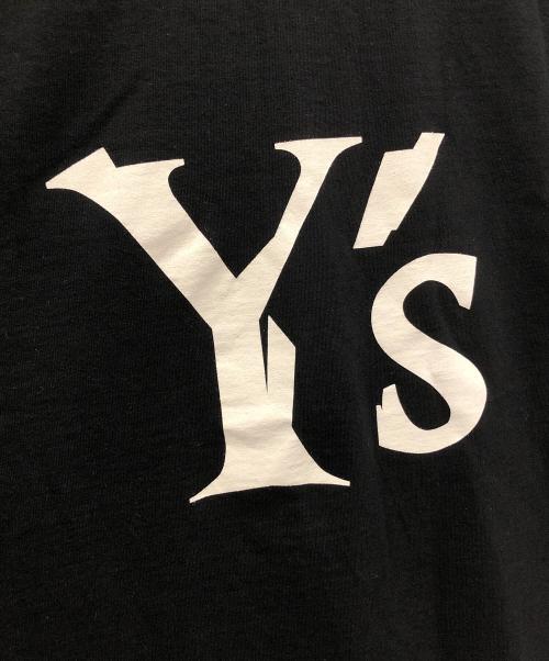 Y's（ワイズ）Y's (ワイズ) バックロゴカットソー ブラック サイズ:4の古着・服飾アイテム