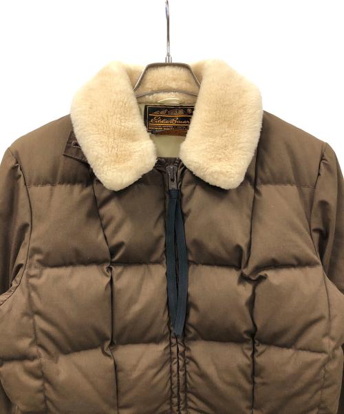 Eddie Bauer（エディーバウアー）Eddie Bauer (エディーバウアー) ダウンジャケット ブラウン サイズ:実寸サイズにてご確認ください。の古着・服飾アイテム