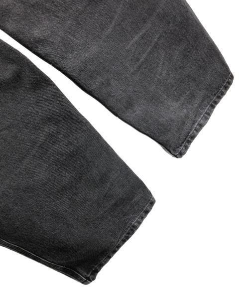 CarHartt（カーハート）CarHartt (カーハート) デニムダブルニーパンツ ブラック サイズ:32X32の古着・服飾アイテム