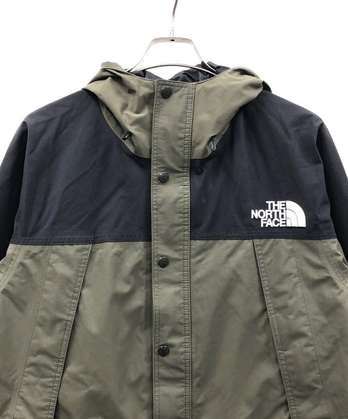 THE NORTH FACE（ザ ノース フェイス）THE NORTH FACE (ザ ノース フェイス) マウンテンパーカー カーキ×ブラック サイズ:XLの古着・服飾アイテム