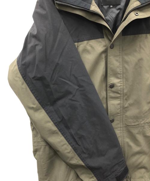 THE NORTH FACE（ザ ノース フェイス）THE NORTH FACE (ザ ノース フェイス) マウンテンパーカー カーキ×ブラック サイズ:XLの古着・服飾アイテム