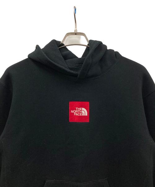 THE NORTH FACE（ザ ノース フェイス）THE NORTH FACE (ザ ノース フェイス) パーカー HEATHER LOGO HOODIE（ヘザーロゴフーディ） ブラック サイズ:XLの古着・服飾アイテム