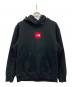 THE NORTH FACE（ザ ノース フェイス）の古着「パーカー HEATHER LOGO HOODIE（ヘザーロゴフーディ）」｜ブラック