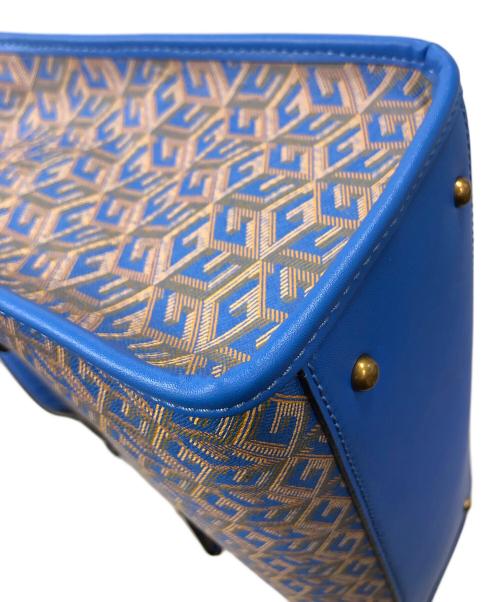 GUESS（ゲス）GUESS (ゲス) 2WAYバッグ トートバッグ ショルダーバッグ SILVANA（シルバーナ） ブルー×グレー サイズ:実寸サイズにてご確認ください。の古着・服飾アイテム