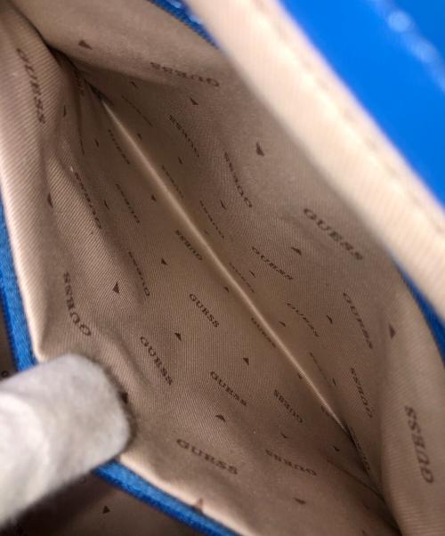 GUESS（ゲス）GUESS (ゲス) 2WAYバッグ トートバッグ ショルダーバッグ SILVANA（シルバーナ） ブルー×グレー サイズ:実寸サイズにてご確認ください。の古着・服飾アイテム