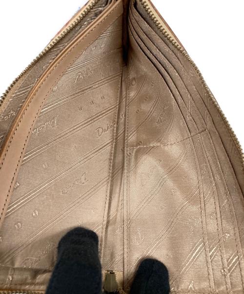 DAKOTA（ダコタ）DAKOTA (ダコタ) 長財布 チーザレ ブラウン サイズ:実寸サイズにてご確認ください。の古着・服飾アイテム