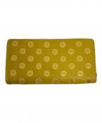 ear PAPILLONNERイアパピヨネ）の古着「長財布」｜マスタード