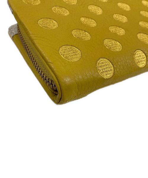 ear PAPILLONNER（イアパピヨネ）ear PAPILLONNER (イアパピヨネ) 長財布 マスタード サイズ:実寸サイズにてご確認ください。の古着・服飾アイテム