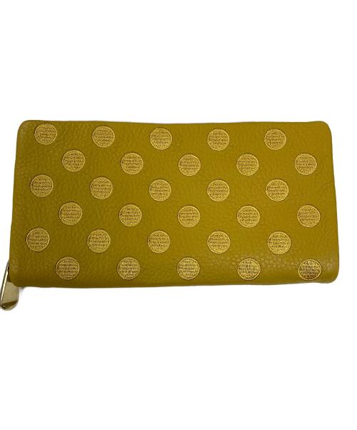 ear PAPILLONNER（イアパピヨネ）ear PAPILLONNER (イアパピヨネ) 長財布 マスタード サイズ:実寸サイズにてご確認ください。の古着・服飾アイテム