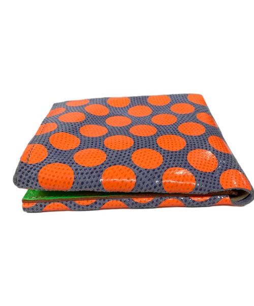 carmine（カルミネ）carmine (カルミネ) 2つ折り財布 オレンジ×ネイビー サイズ:実寸サイズにてご確認ください。の古着・服飾アイテム