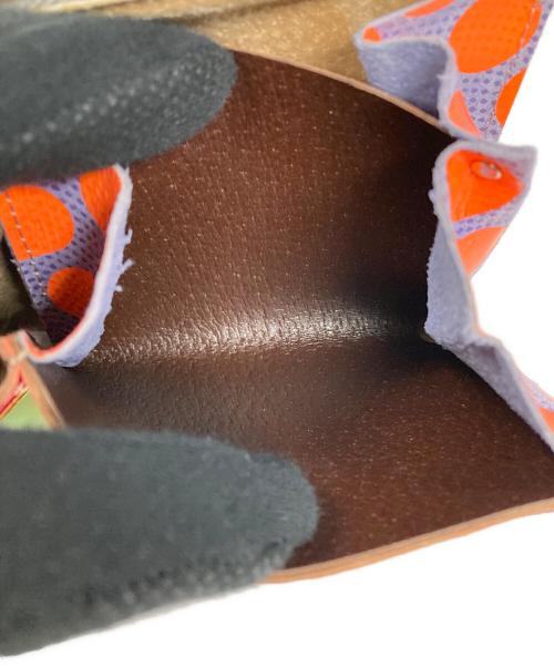 carmine（カルミネ）carmine (カルミネ) 2つ折り財布 オレンジ×ネイビー サイズ:実寸サイズにてご確認ください。の古着・服飾アイテム