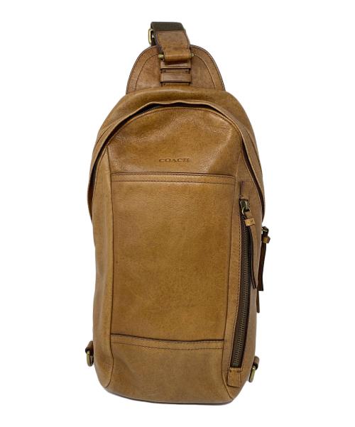 COACH（コーチ）COACH (コーチ) ショルダーバッグ キャメル サイズ:実寸サイズにてご確認ください。の古着・服飾アイテム